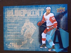 2015-16 Upper Deck Full Force Blueprint Niklas Kronwall #BP-NK